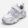 Balabala 2025 Spring New Arrival Girl Kids Jogging Shoes Gray White Cheap