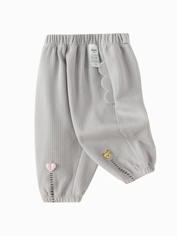 Balabala 2025 Spring New Arrival Girls' Baby Knitted Long Pants Discount