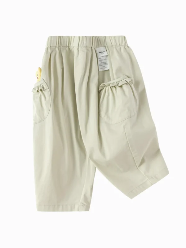 Balabala 2025 Spring New Arrival Girls' Baby Woven Long Pants Store