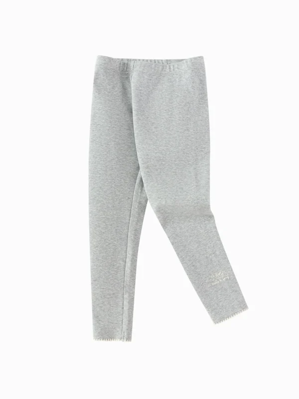 Balabala 2025 Spring New Arrival Girls' Toddler Leggings Light Melange Gray Online