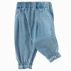 Balabala 2025 Spring New Baby Girl Denim Long Pants Blue Outlet