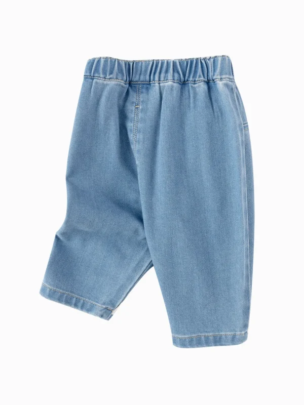 Balabala 2025 Spring New Baby Girl Denim Long Pants Blue Online