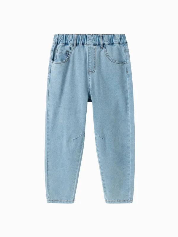 Balabala 2025 Spring New Boy and Girl Denim Trousers Fashion