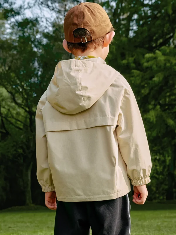 Balabala 2025 Spring New Boy and Girl Woven Casual Wear Outlet