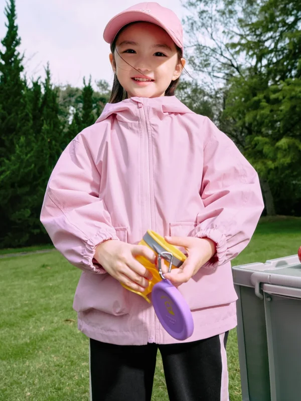 Balabala 2025 Spring New Boy and Girl Woven Casual Wear Outlet