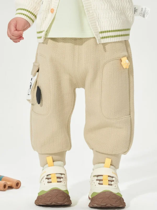 Balabala 2025 Spring New Boy Baby Knitted Trousers Shop