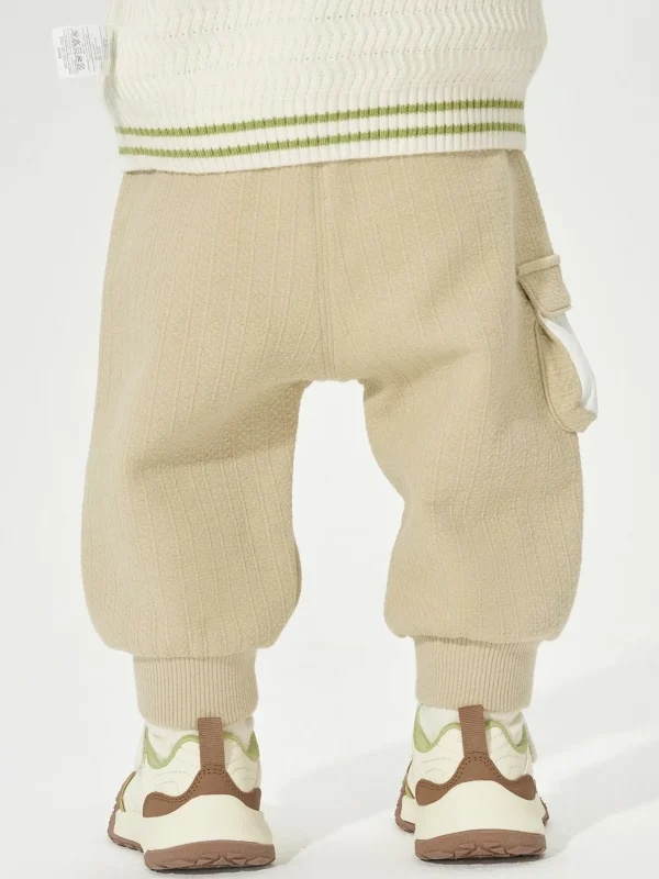 Balabala 2025 Spring New Boy Baby Knitted Trousers Shop