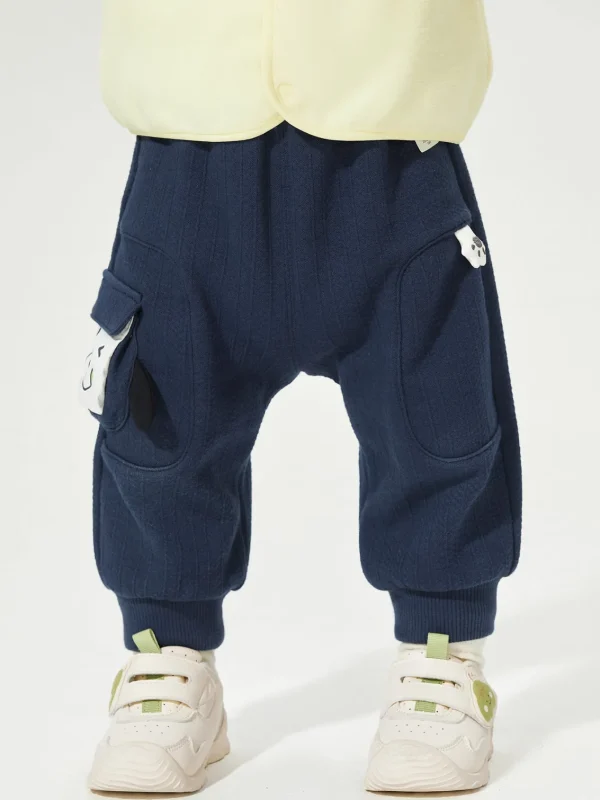 Balabala 2025 Spring New Boy Baby Knitted Trousers Shop