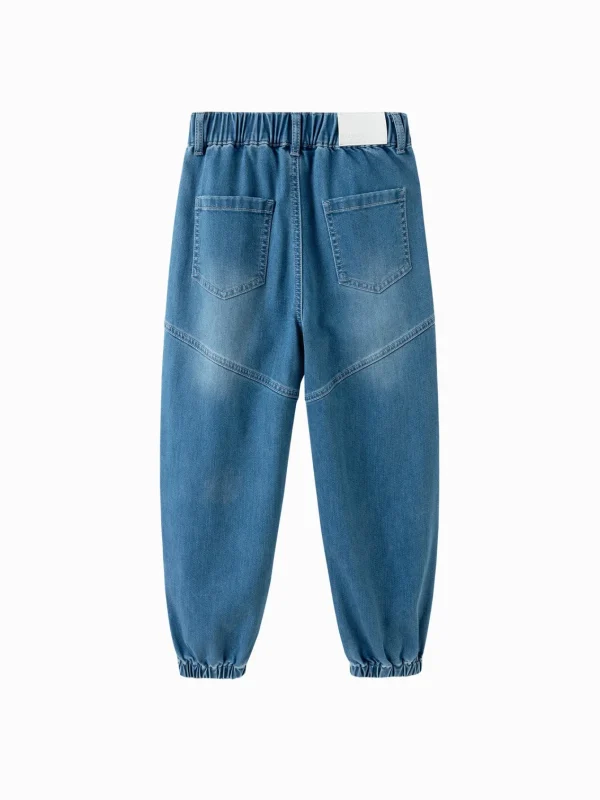 Balabala 2025 Spring New Boy Denim Long Pants Outlet