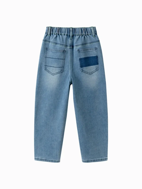 Balabala 2025 Spring New Boy Denim Long Pants Denim Light Blue Sale