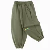 Balabala 2025 Spring New Boy Knitted Trousers Army Green Best Sale