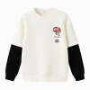 Balabala 2025 Spring New Boy Round Neck Sweatshirt Hot