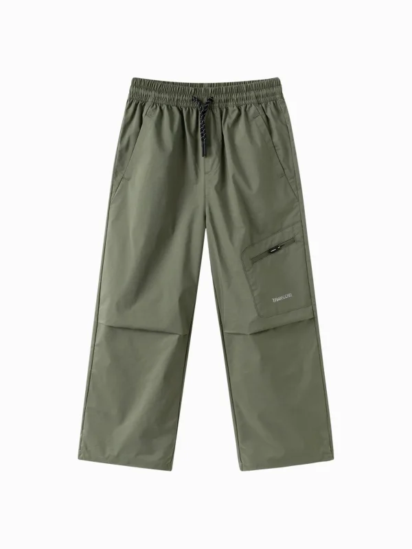 Balabala 2025 Spring New Boy Woven Long Pants Outlet