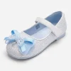 Balabala 2025 Spring New Girls Sweet Party Princess Shoes Ash Silver Outlet