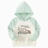 Balabala Sweater 2025 Spring New Style Girl's Hooded Sweater Hot