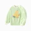 Balabala Sweatshirt 2025 spring new arrivals girls' Toddlers round neck sweatshirt New