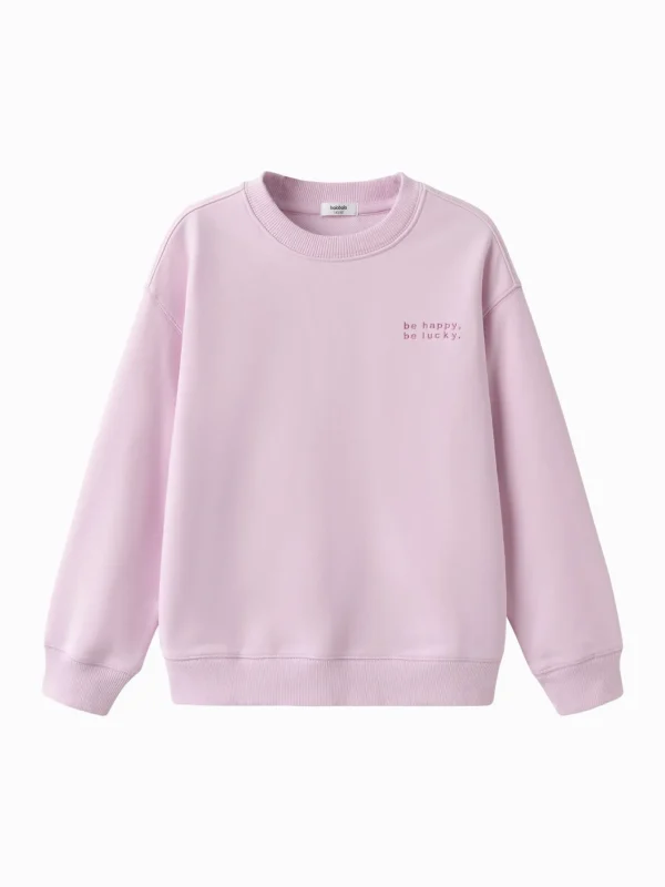 Balabala Sweatshirt 2025 Spring New Boy Girls Round Neck Sweatshirt Fashion