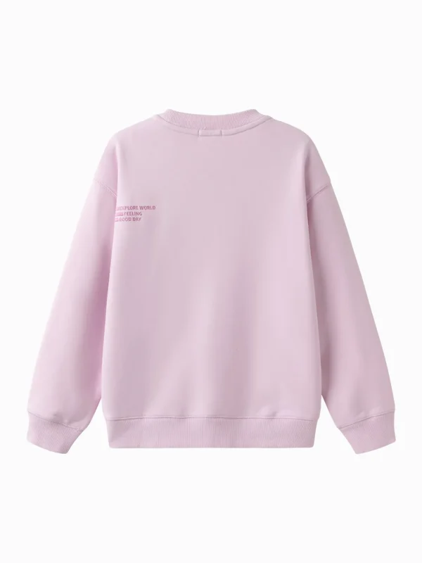 Balabala Sweatshirt 2025 Spring New Boy Girls Round Neck Sweatshirt Fashion