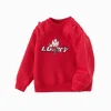 Balabala Sweatshirt 2025 spring new boys' toddler round-neck sweatshirt Chinese Red Discount