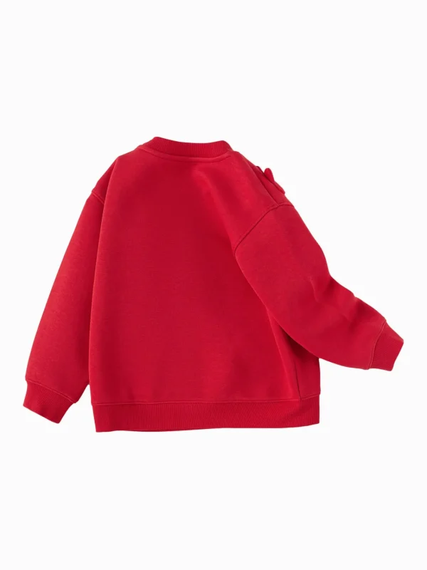 Balabala Sweatshirt 2025 spring new boys' toddler round-neck sweatshirt Chinese Red Discount