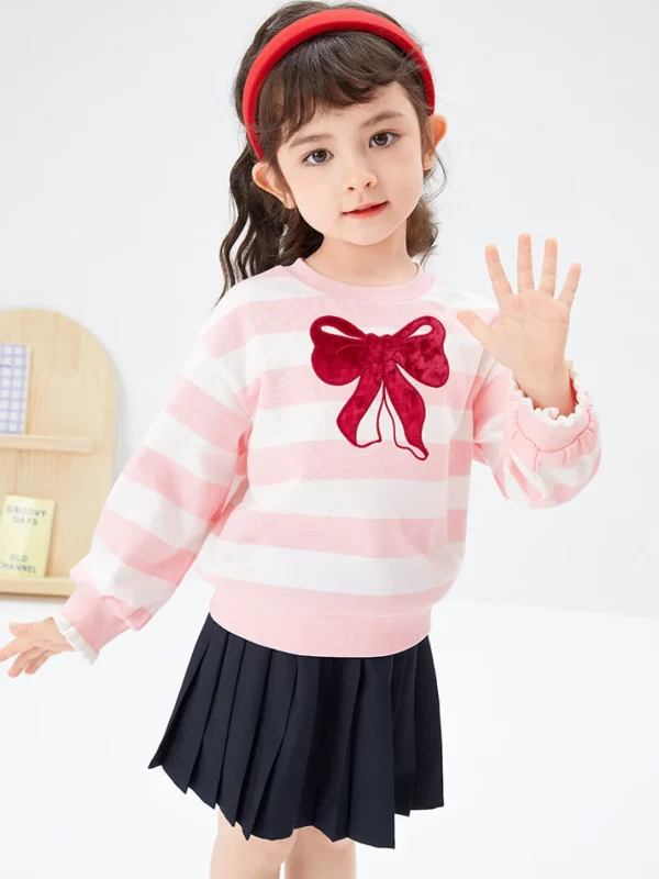 Balabala Toddler Girl Accdemic Sweet Long Sleeve Suit208322104015 Online