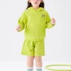 Balabala Toddler Girl Fresh And Vibrant Colors Hooded Long Sleeve Suit208322104205 Cheap