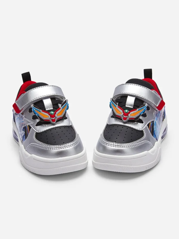 Balabala 【Ultraman IP】Sports shoes 2025 spring new Boy Toddlers sneakers Ash Silver Discount