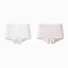 Balabala Underwear 2025 Spring New Girl Boxer Briefs Red White Hot