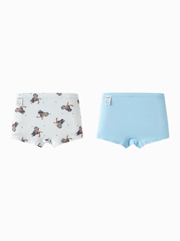 Balabala Underwear 2025 Spring New Style Boys' Boxer Shorts Best Sale