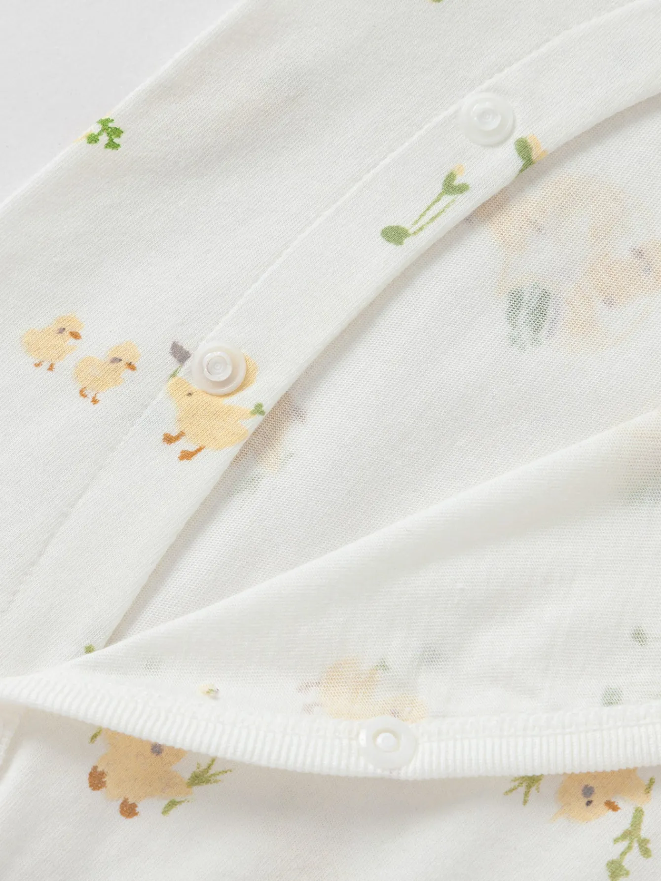 Balabala Underwear jumpsuit 2025 spring New Style boys and girls Baby's side opening jumpsuit Discount