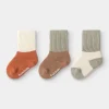 Balabala Unisex Baby And Toddler Contrast Cuff Multicolor Socks Discount