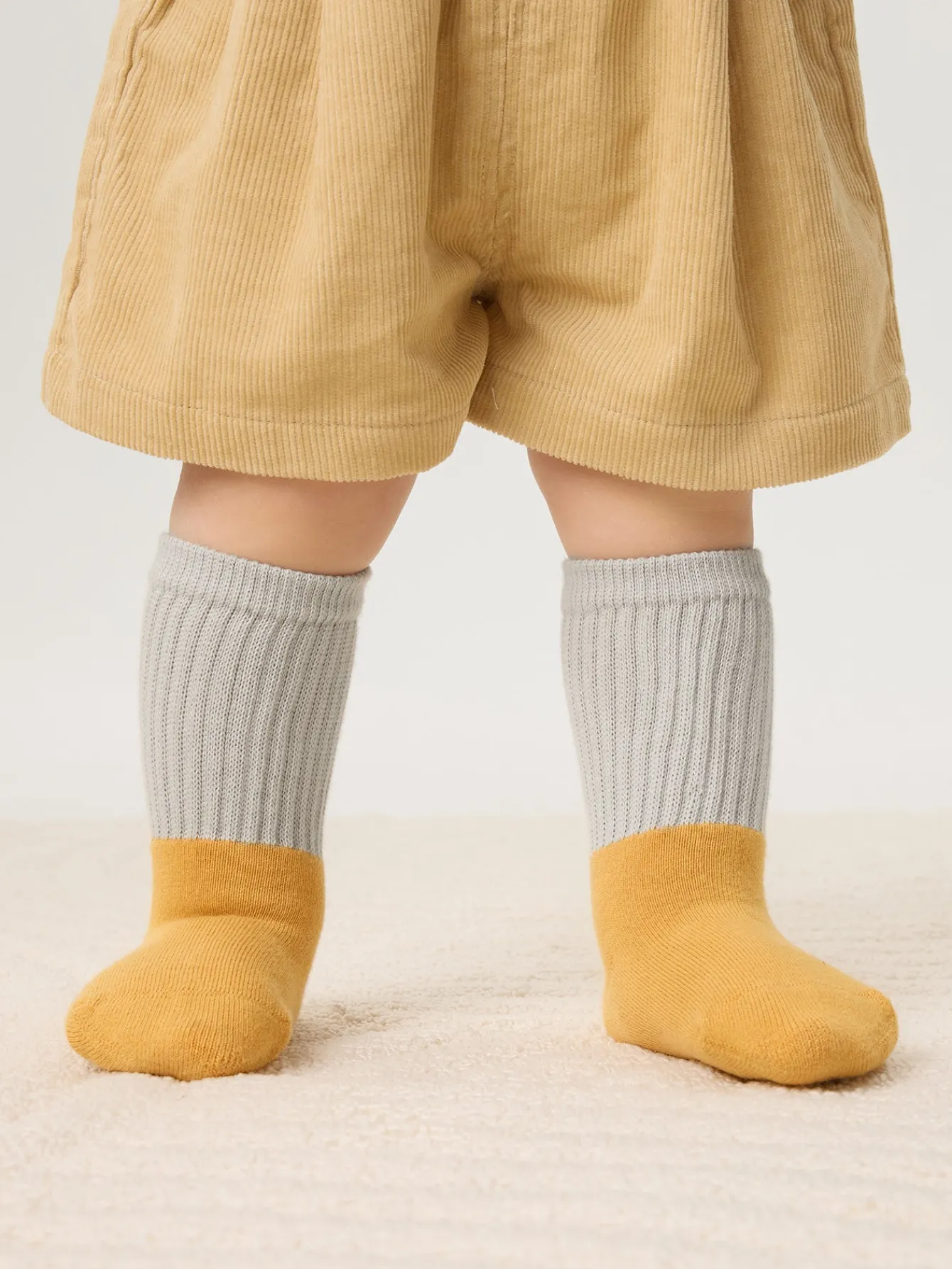 unisex_baby_and_toddler_contrast_cuff_multicolor_socks_12.webp Balabala Unisex Baby And Toddler Contrast Cuff Multicolor Socks Discount