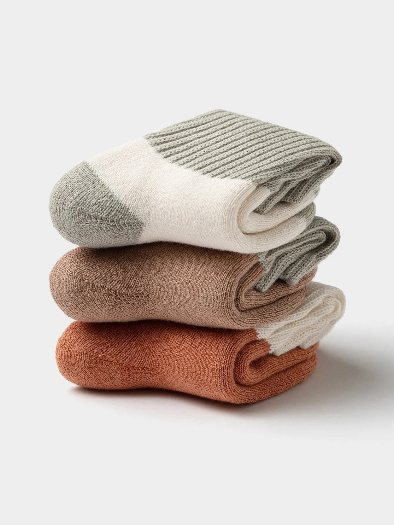 unisex_baby_and_toddler_contrast_cuff_multicolor_socks_2.webp Balabala Unisex Baby And Toddler Contrast Cuff Multicolor Socks Discount