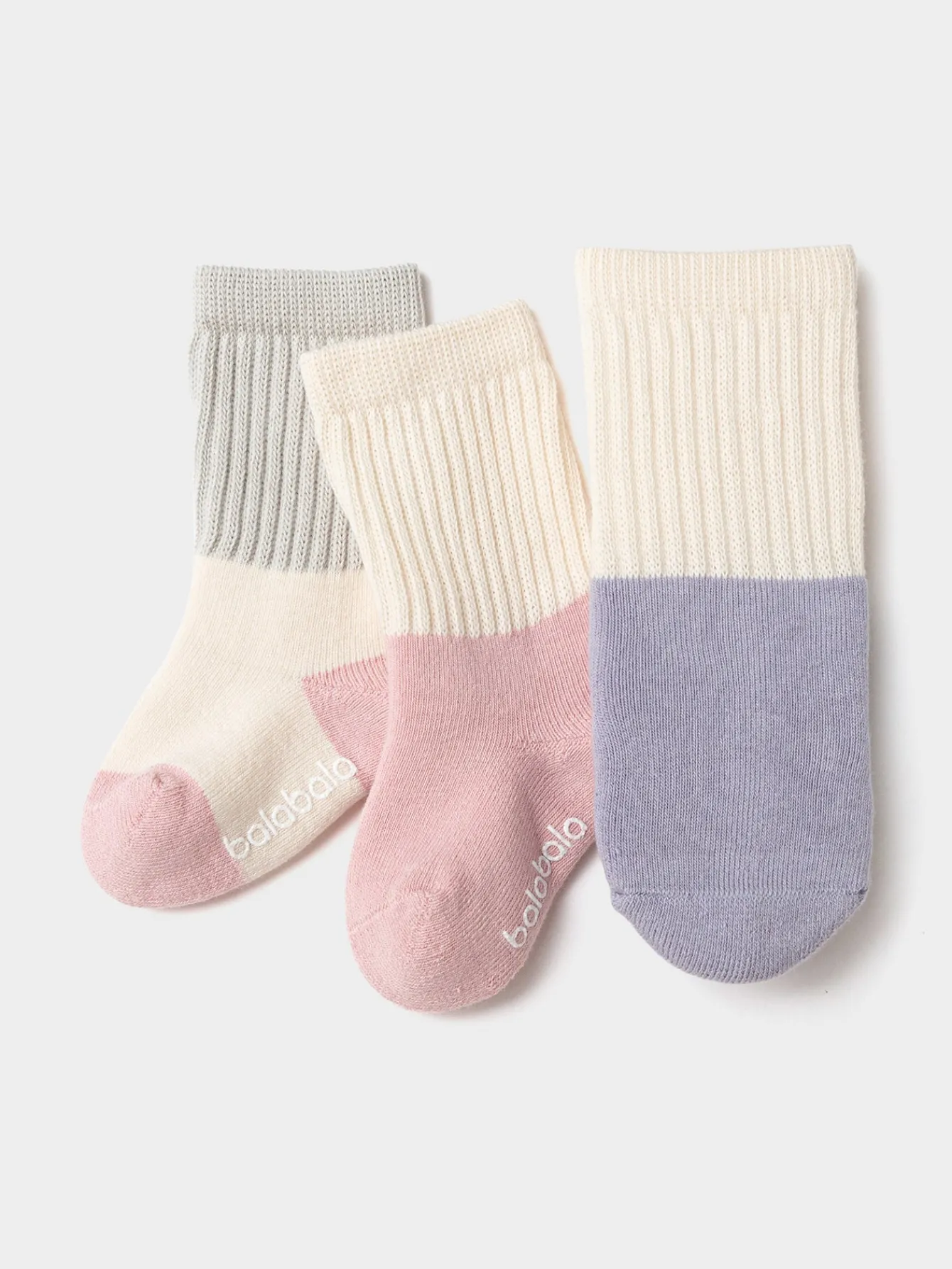 unisex_baby_and_toddler_contrast_cuff_multicolor_socks_7.webp Balabala Unisex Baby And Toddler Contrast Cuff Multicolor Socks Discount