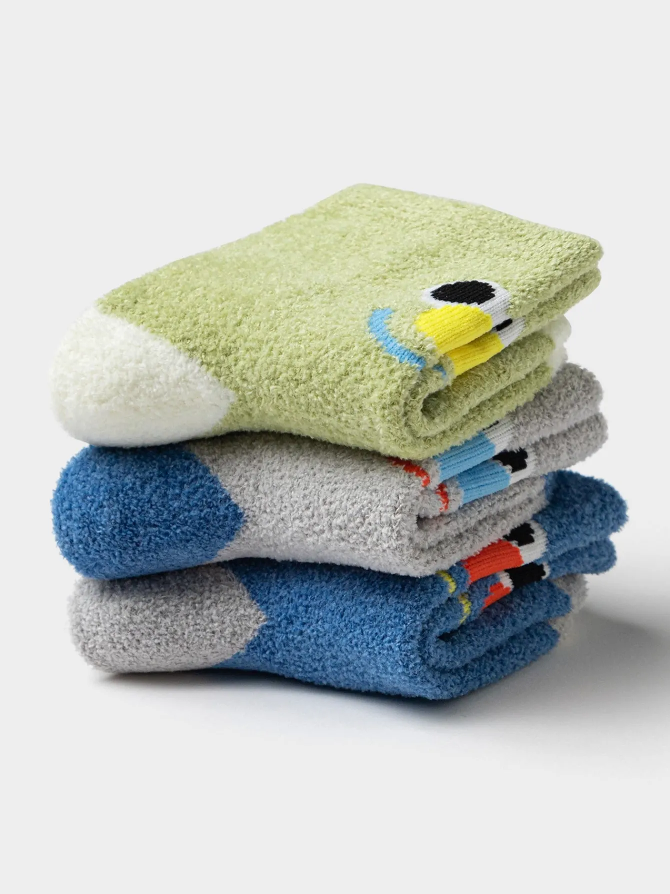 Balabala Unisex Baby And Toddler Multicolor Expression Socks Hot