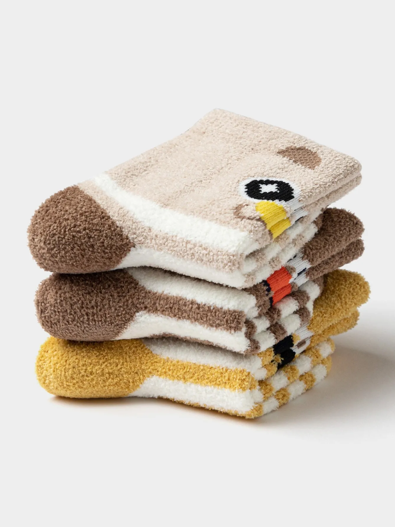 Balabala Unisex Baby And Toddler Multicolor Expression Socks Hot