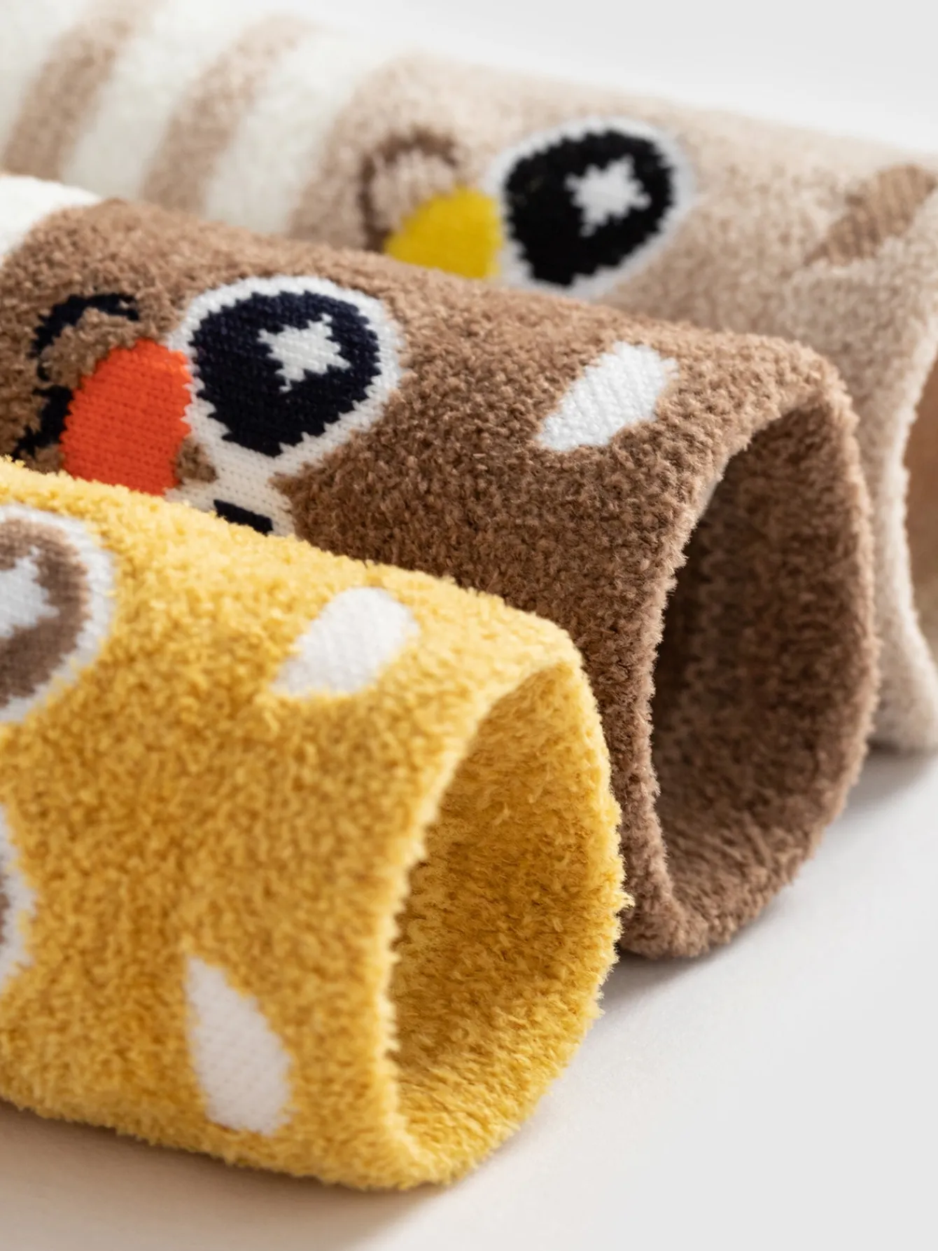 Balabala Unisex Baby And Toddler Multicolor Expression Socks Hot