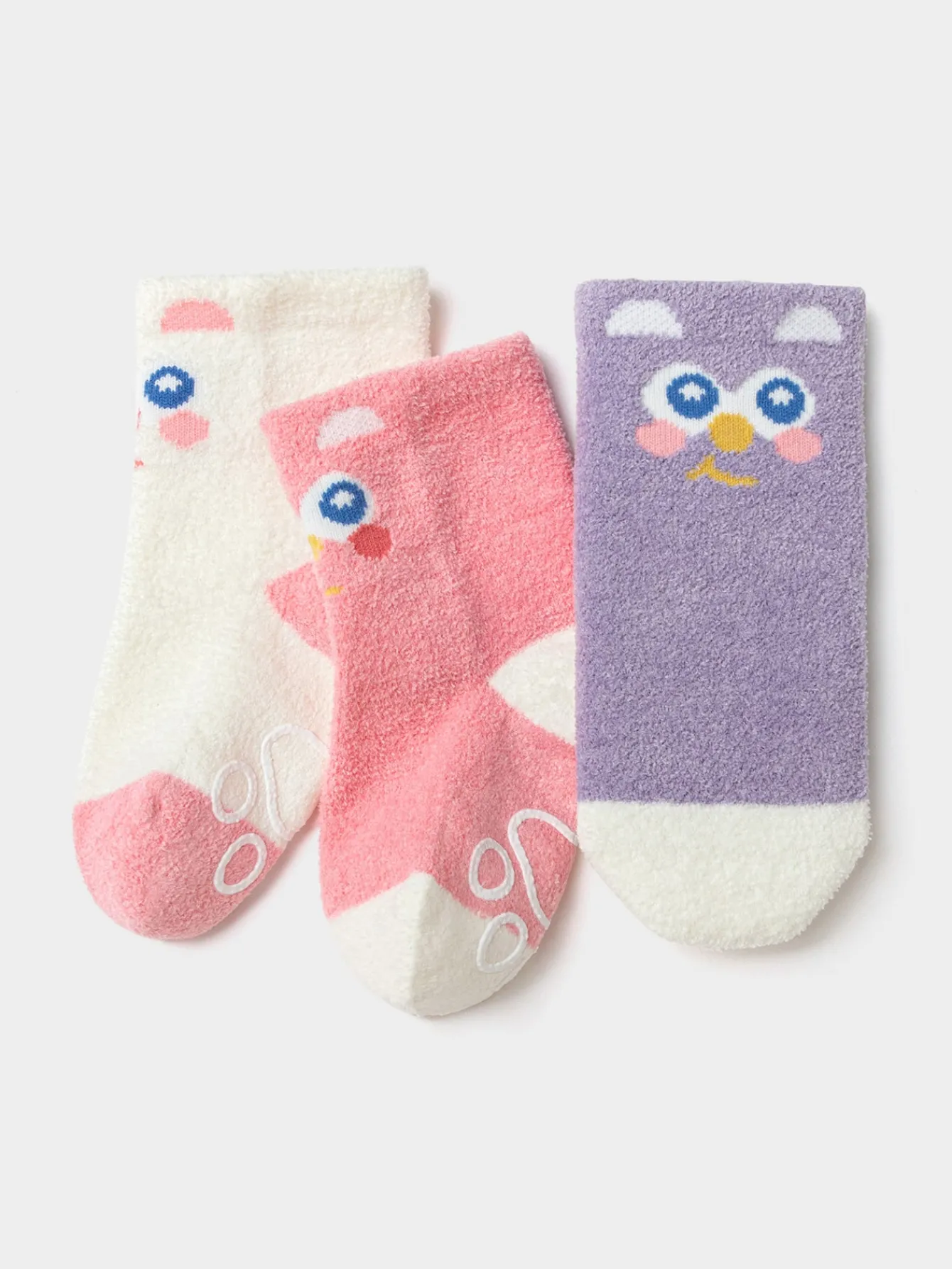 Balabala Unisex Baby And Toddler Multicolor Expression Socks Hot