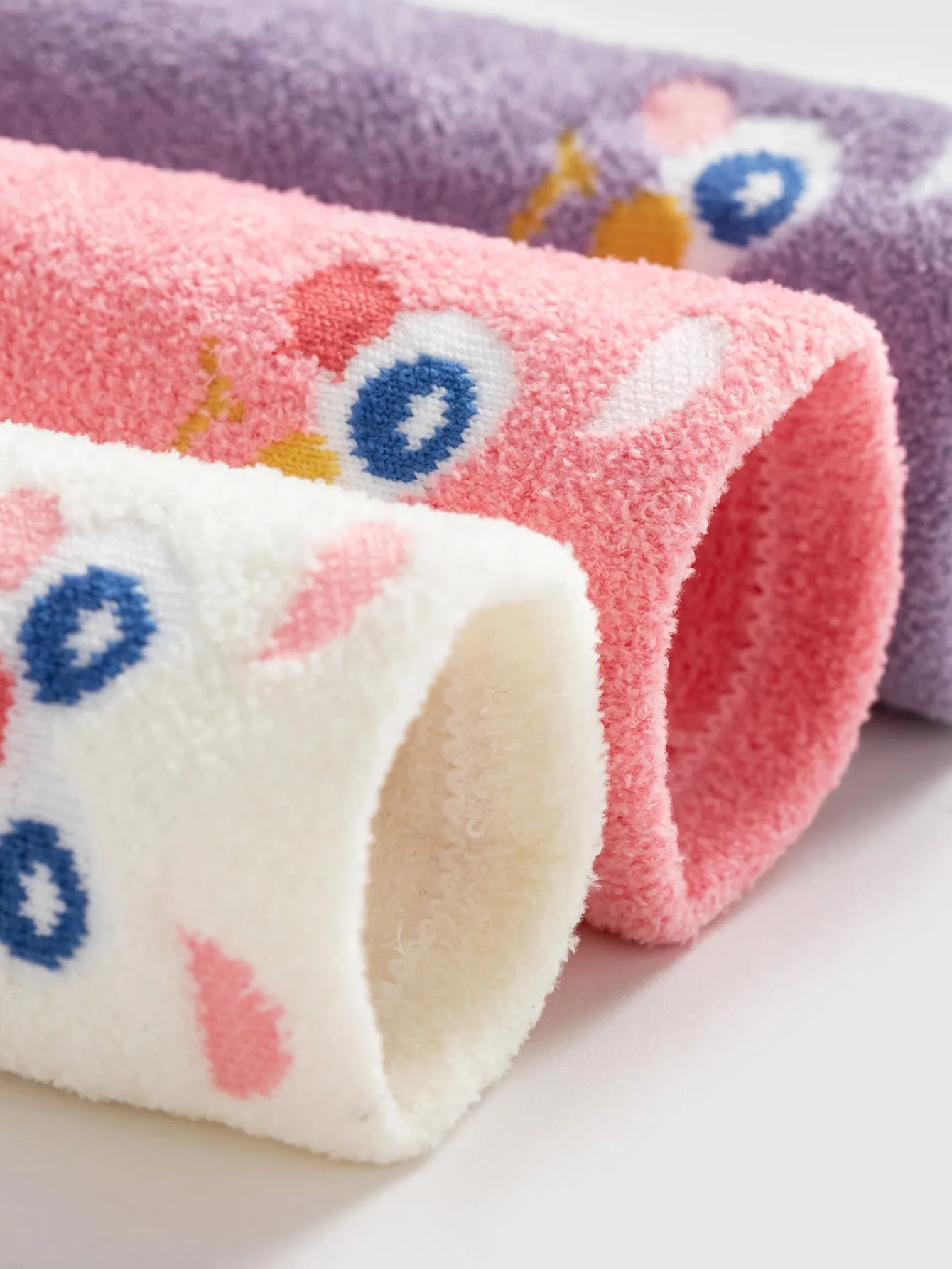 Balabala Unisex Baby And Toddler Multicolor Expression Socks Hot