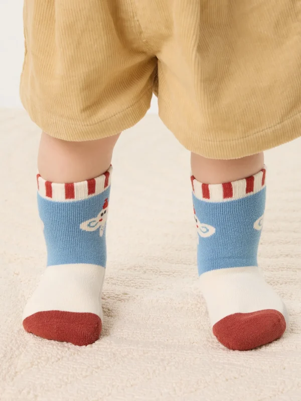 Balabala Unisex Baby And Toddler Warm Animal Print Socks Outlet