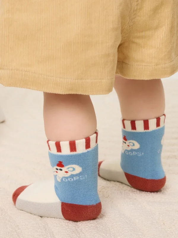 Balabala Unisex Baby And Toddler Warm Animal Print Socks Outlet