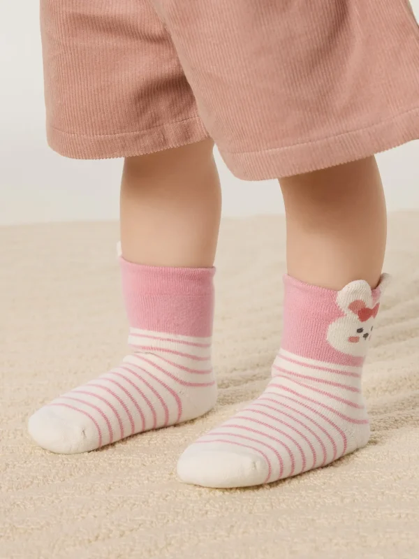 Balabala Unisex Baby And Toddler Warm Animal Print Socks Outlet