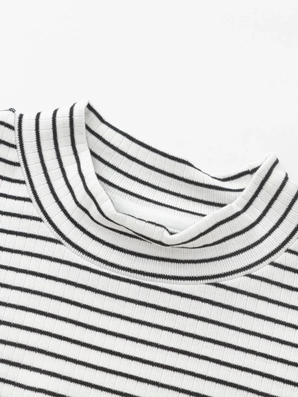 Balabala Unisex Home Stripes Underwear White Black Hue Flash Sale