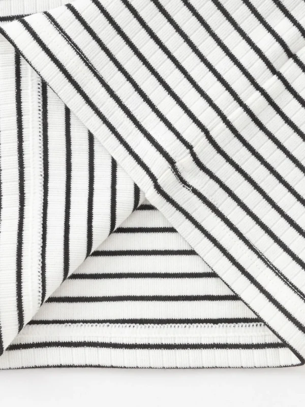 Balabala Unisex Home Stripes Underwear White Black Hue Flash Sale